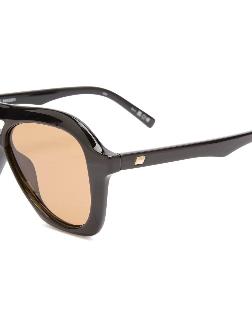 Le Specs Brown Drizzle Sunglasses