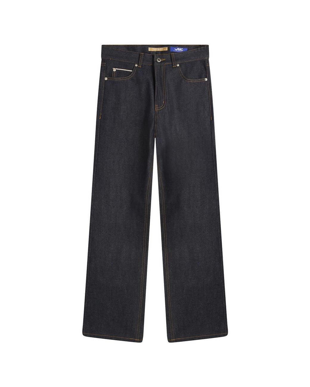 FRIZMWORKS Blue Og Regular Fit Selvedge Denim Jeans for men