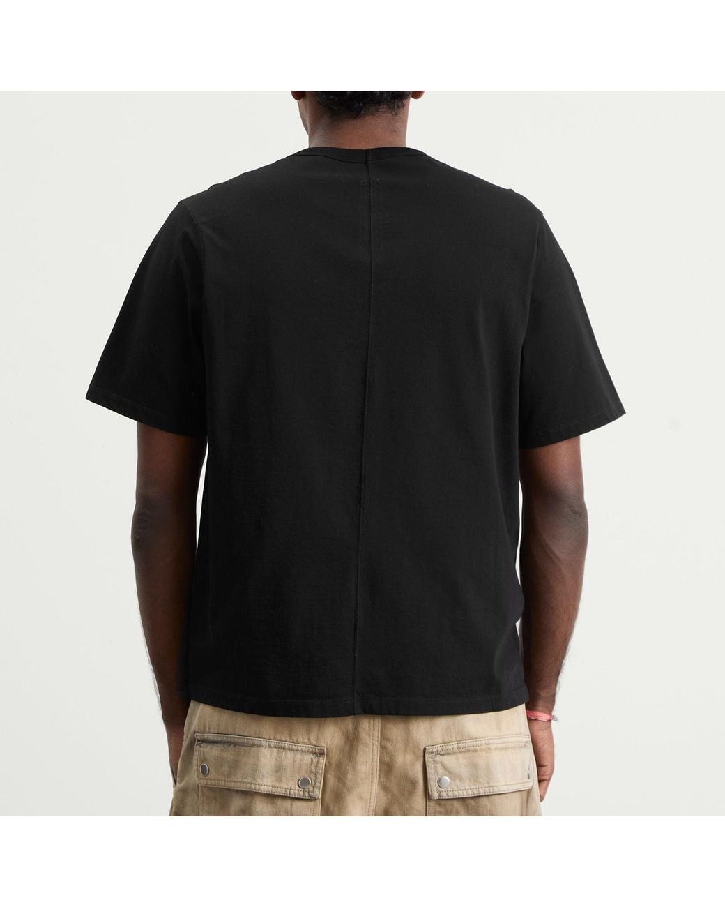 Rick Owens Black Celestial Brad T-Shirt for men