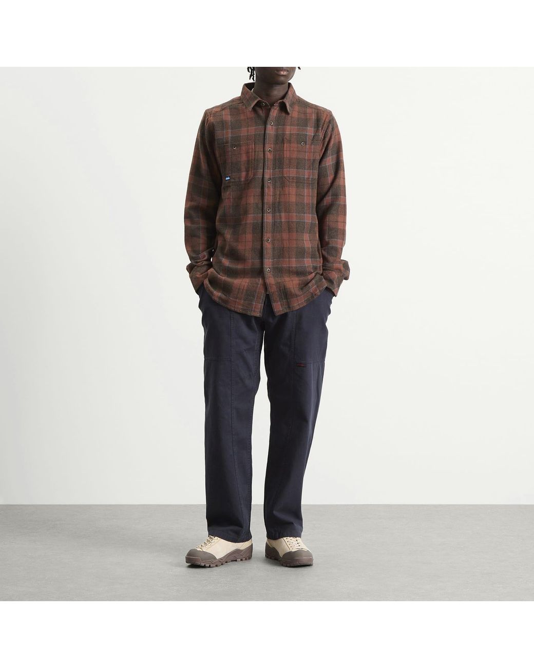 Kavu Brown Big Joe Shirt for men