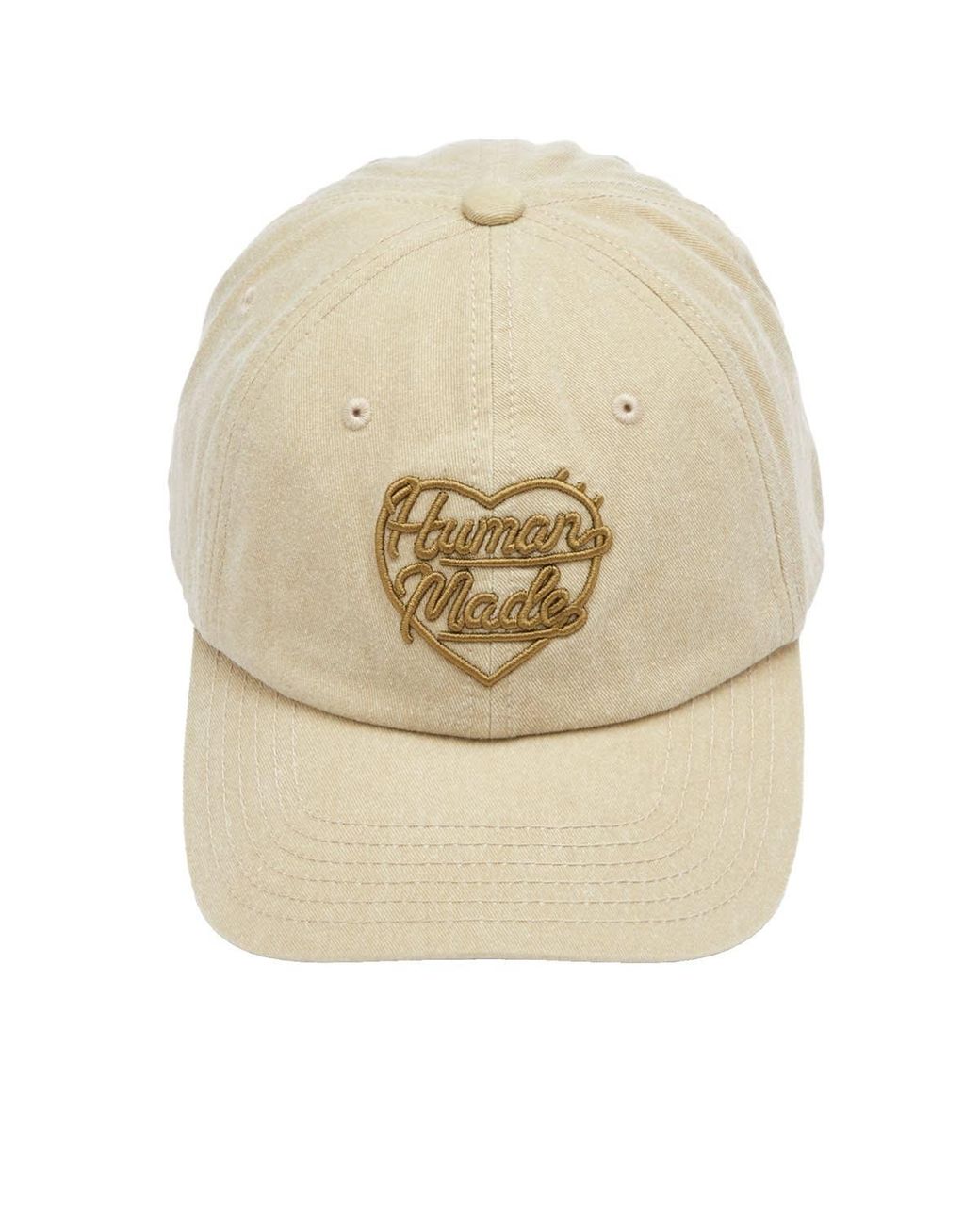 Human Made Washed Heart Cap in Natural for Men | Lyst