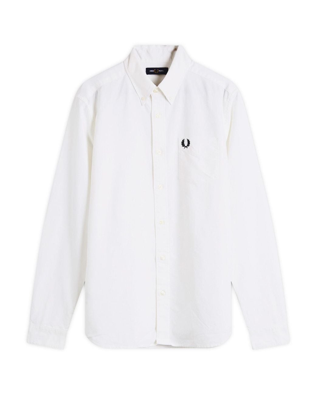 Fred Perry White Oxford Shirt for men