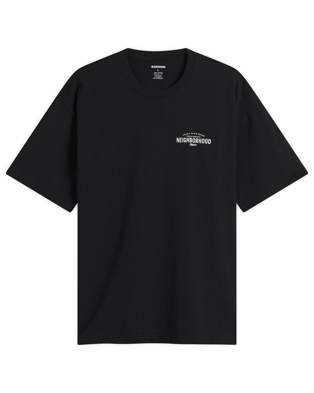 Neighborhood Black Ss-1 T-Shirt for men