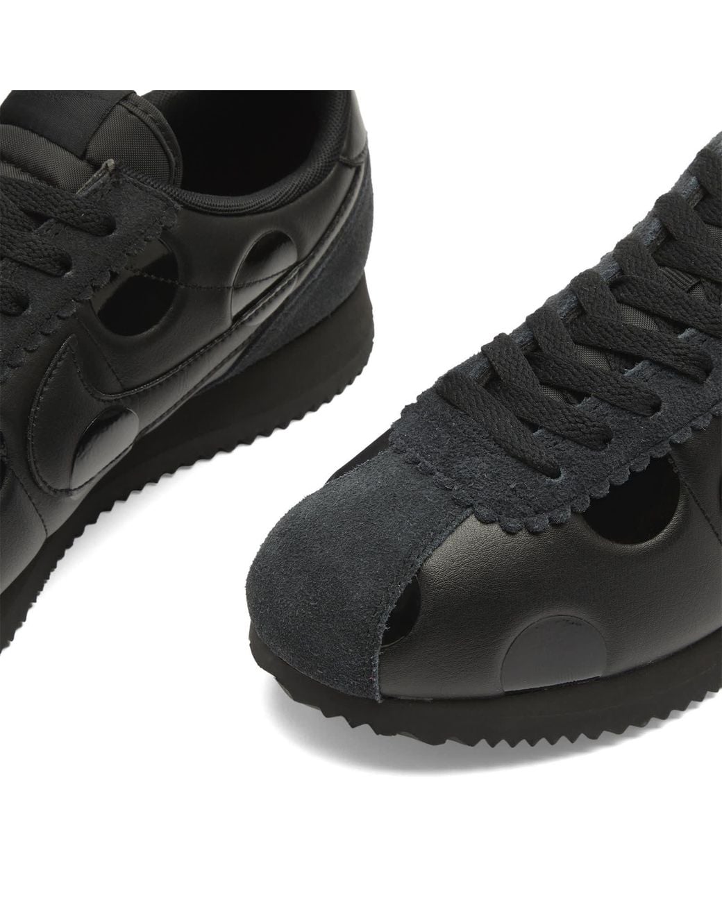 Nike Black Cortez Dot Sneakers