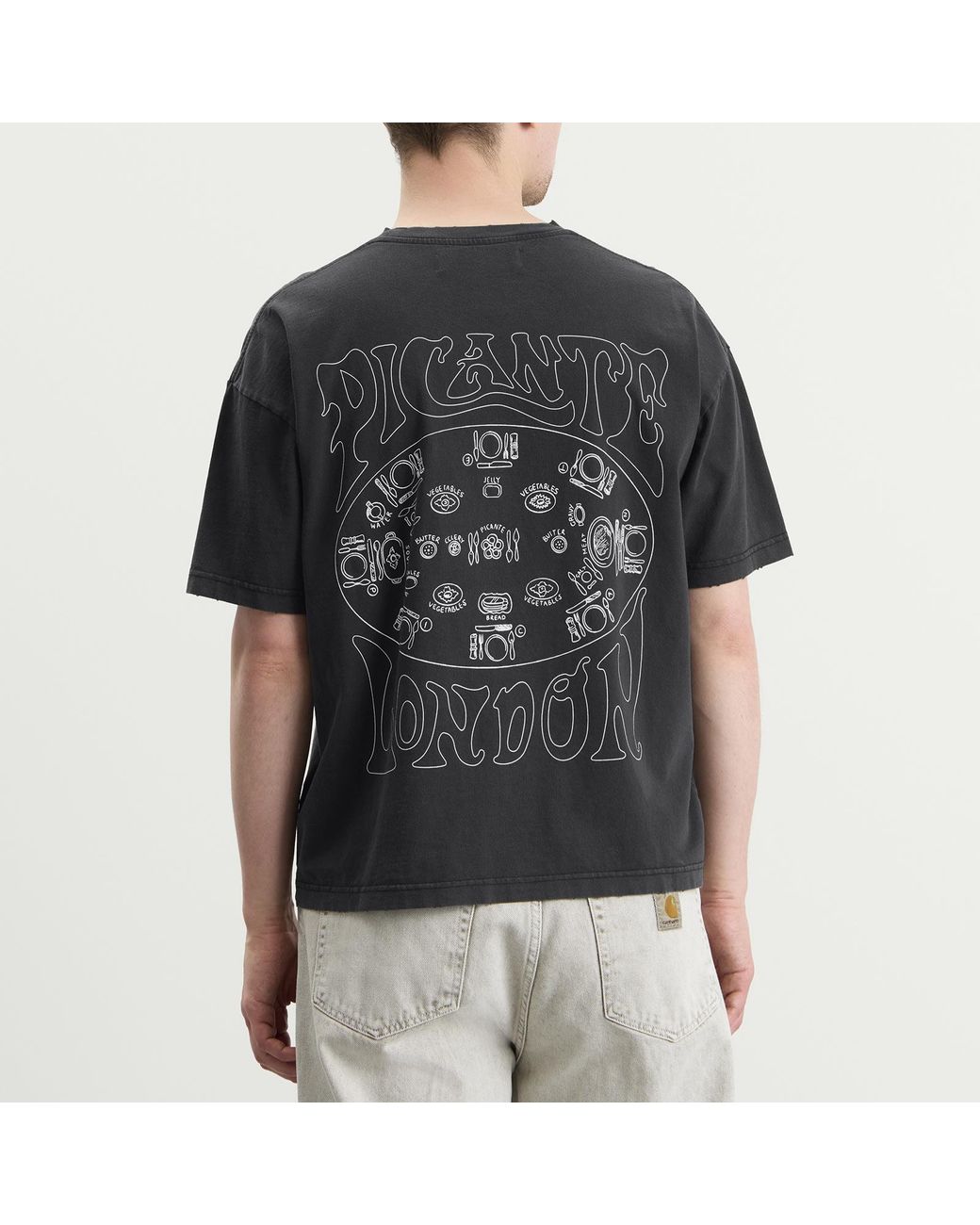 Picante Black Sacramento T-Shirt for men