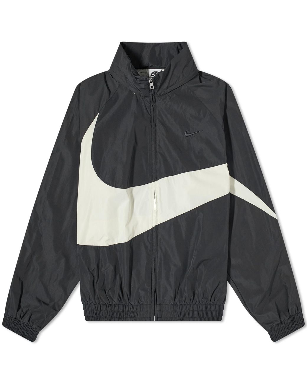 nike woven swoosh jacket