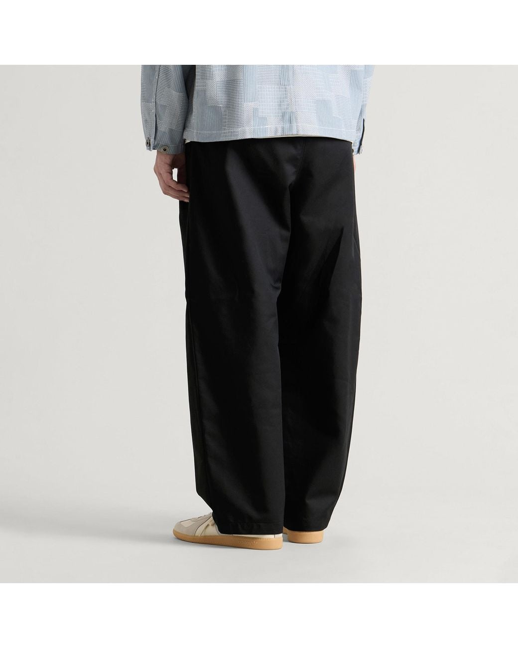 Malbon Black Milled Pant for men