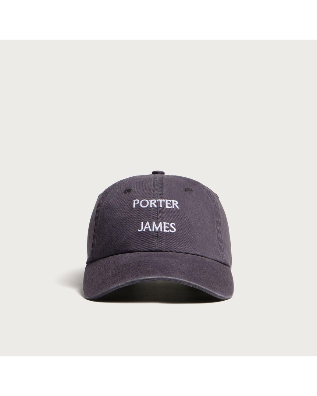 Porter James Blue Serif Dad Cap for men