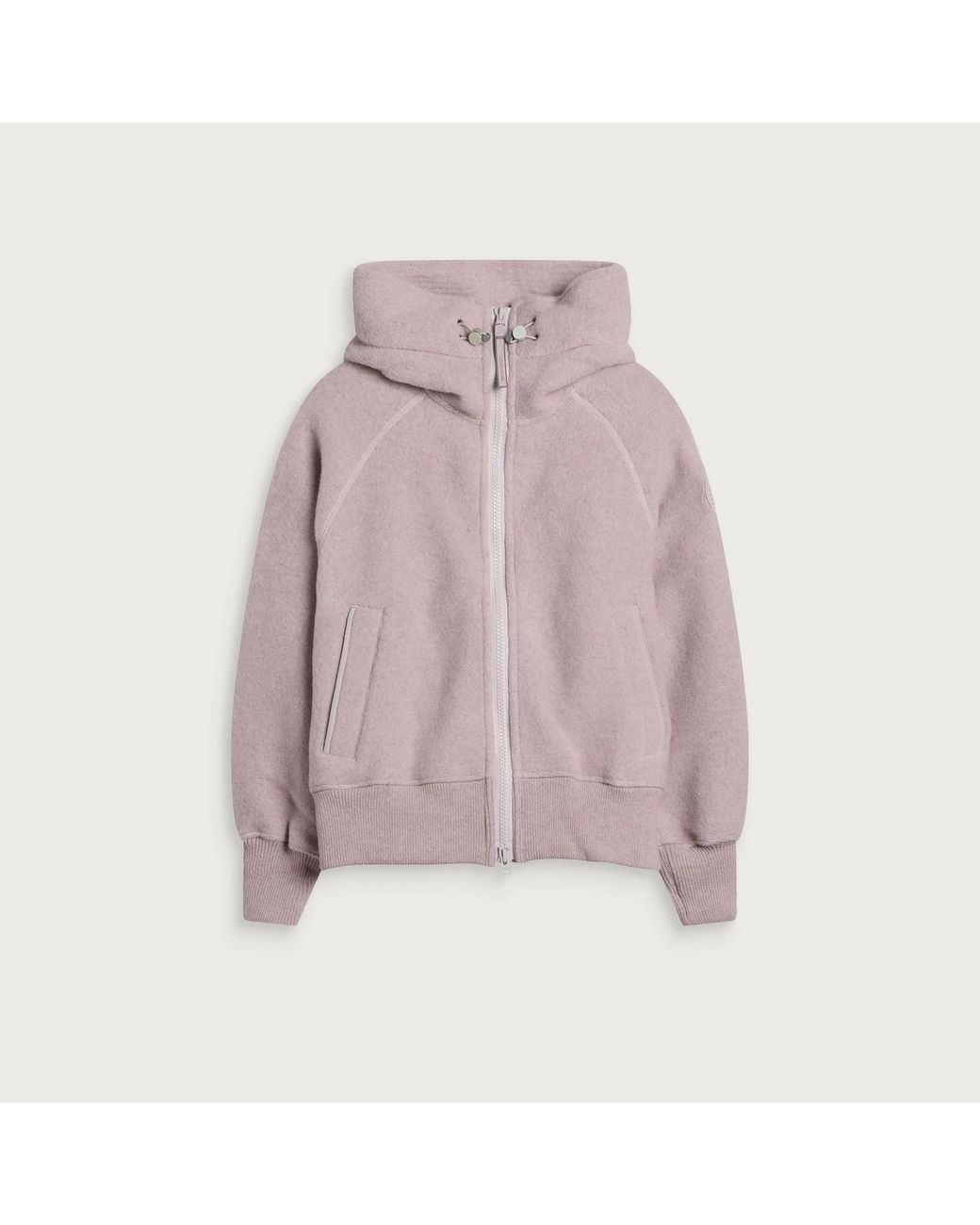 Canada Goose Pink Chilliwack Fleece Bomber Jacket