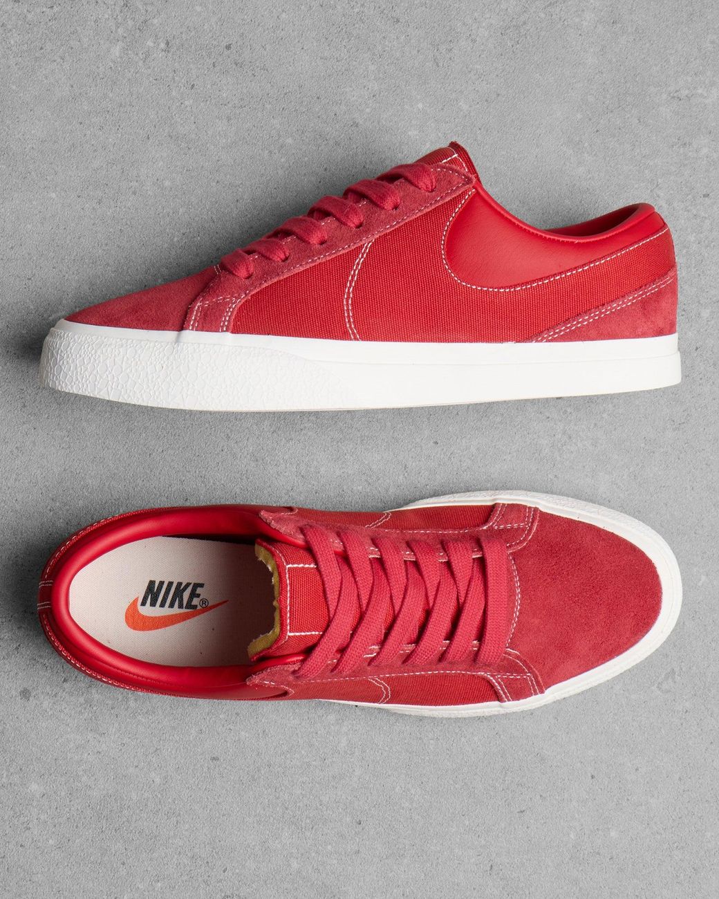 Nike Red Blazy Sneakers for men