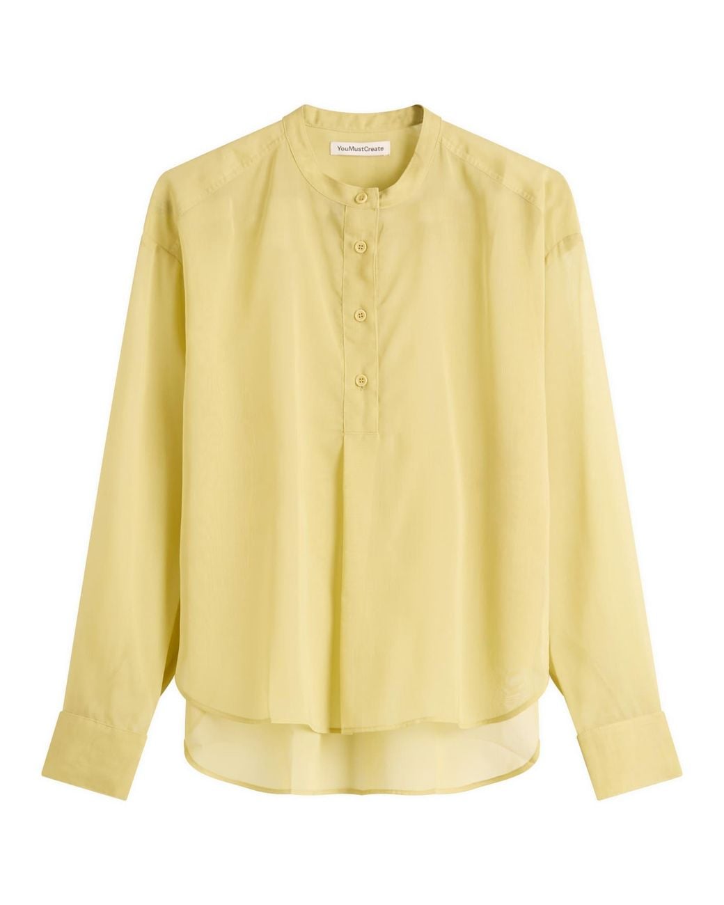 Yellow Button Color Code YMC Ovelia Shirt in Yellow | Lyst
