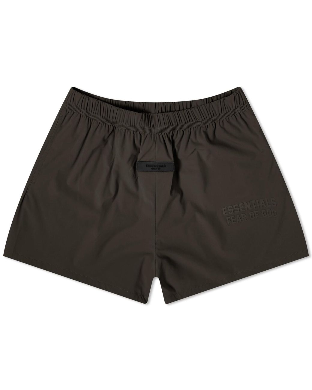 Fear Of God Nylon Running Shorts in Black for Men Lyst