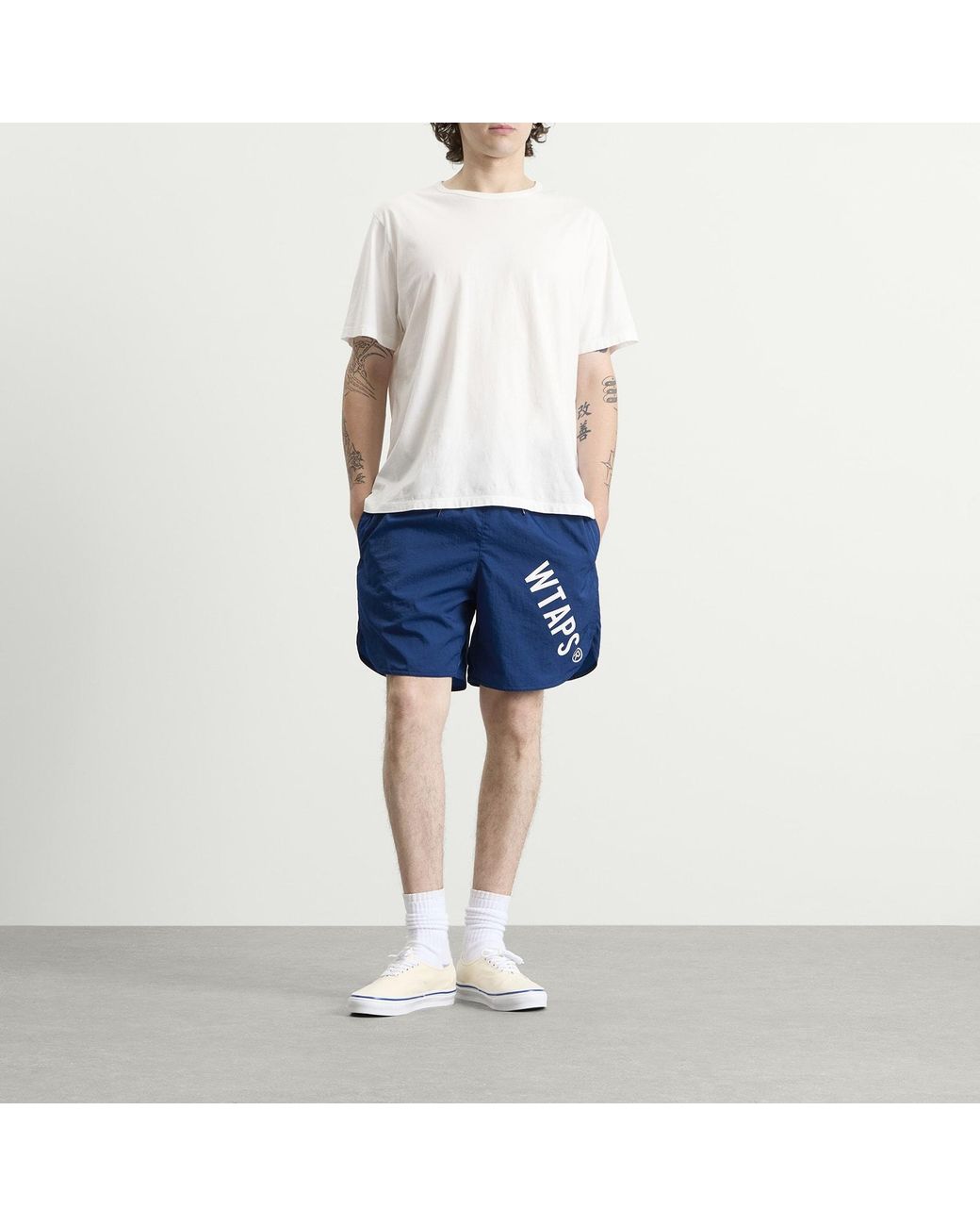 (w)taps Blue Spss2501 Shorts for men