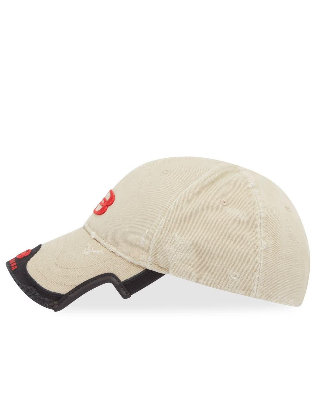 帽子 balenciaga 25ss double unity sports Balenciaga Men's Double Unity Embroidered Baseball Cap