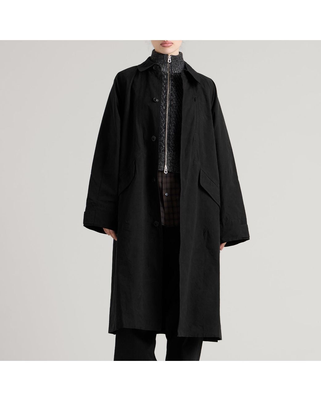YMC Black Tyrell Coat