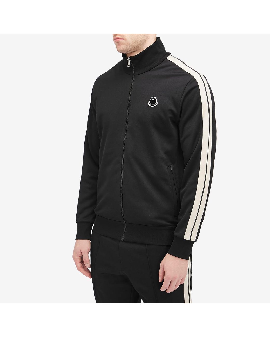 Moncler Genius X Palm Angels Track Jacket in Black for Men | Lyst UK