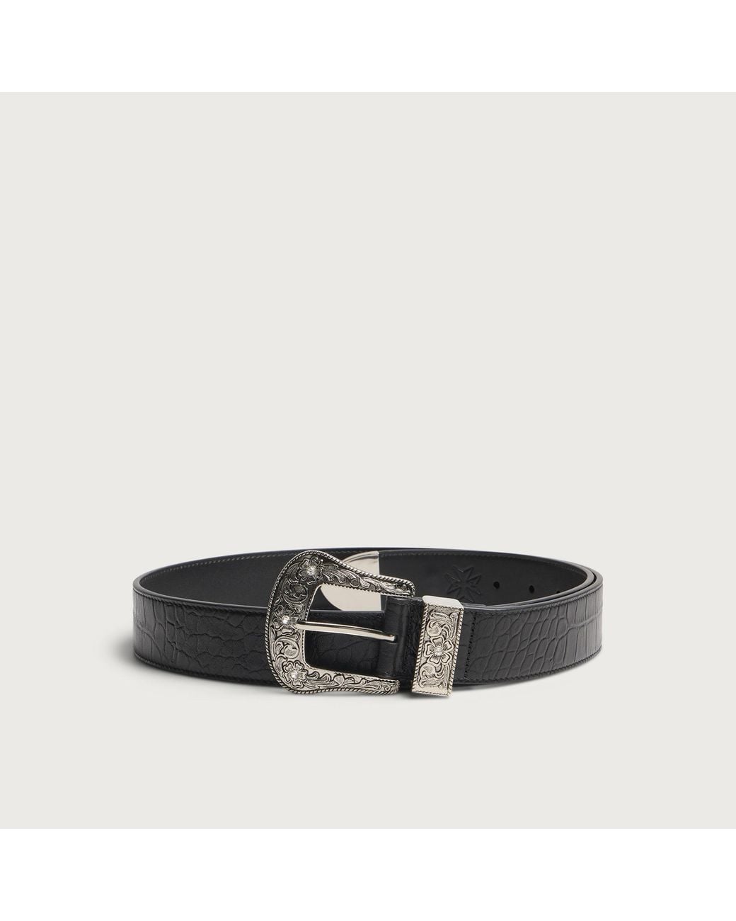 Common Lines Black Outlaw Belt for men
