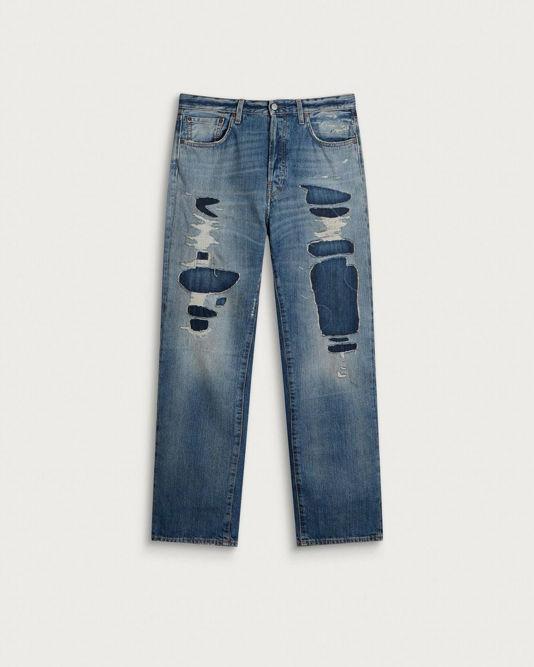 Acne Studios 1996 Map Jeans in Blue for Men | Lyst