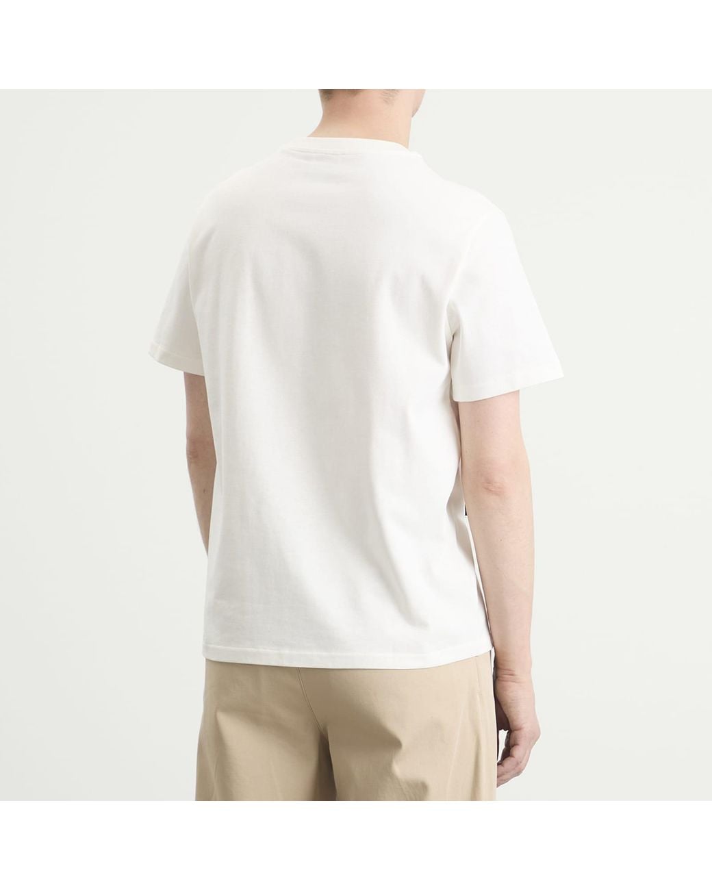 A.P.C. Black T-Shirt Patchwork for men