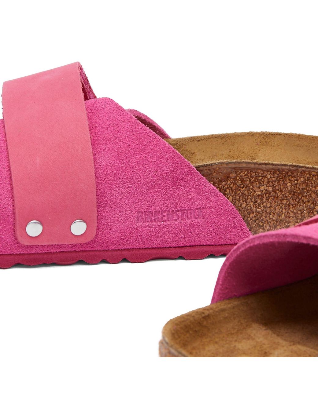 Birkenstock Oita Modern Suede in Pink | Lyst UK