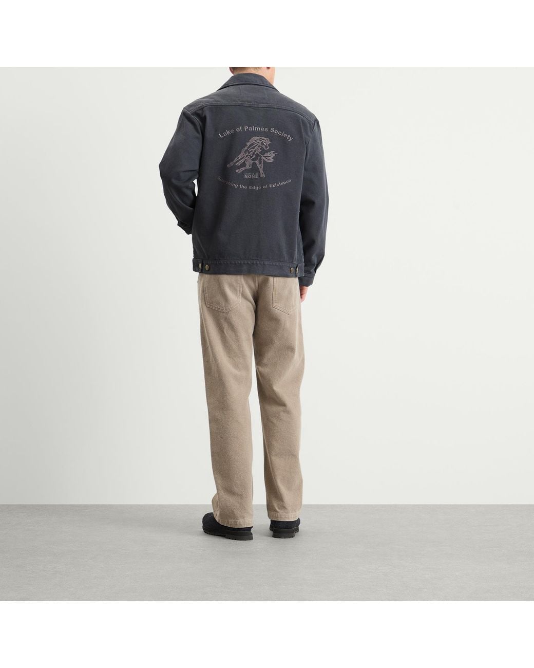Palmes Blue Lake Zip Jacket for men