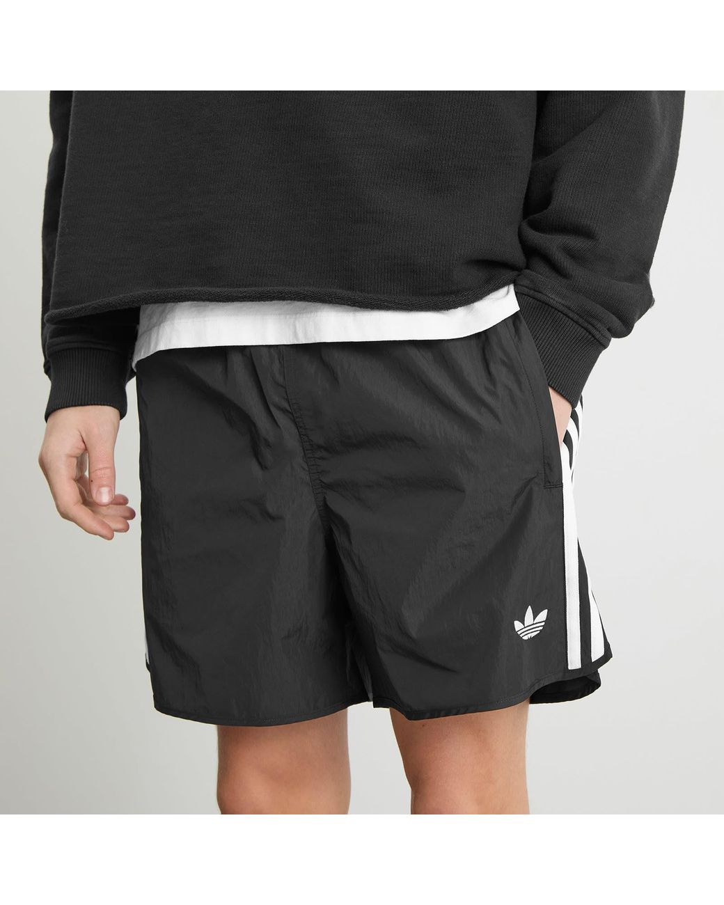 Adidas Black Sprinter Shorts for men