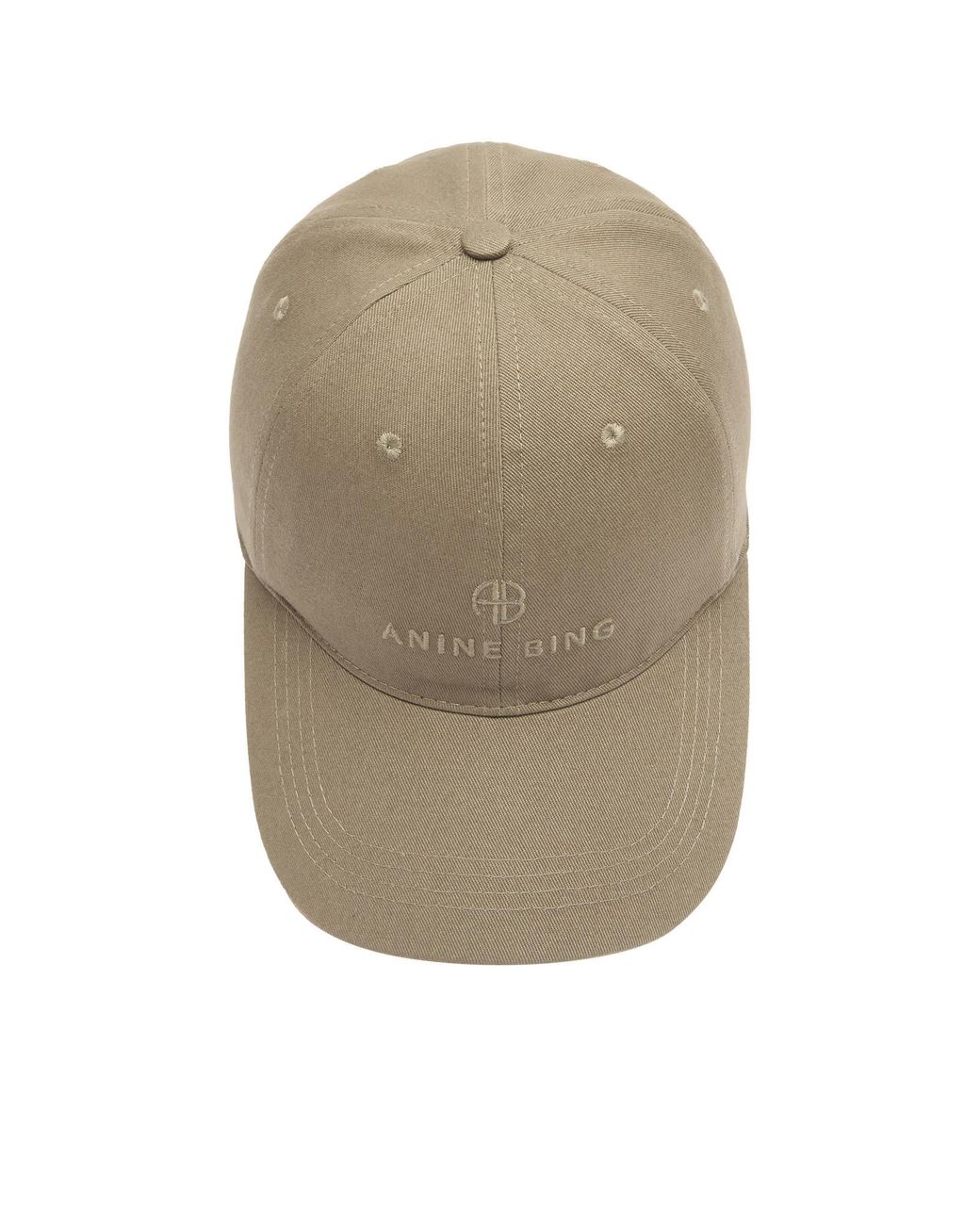 Anine Bing Natural Jeremy Baseball Cap