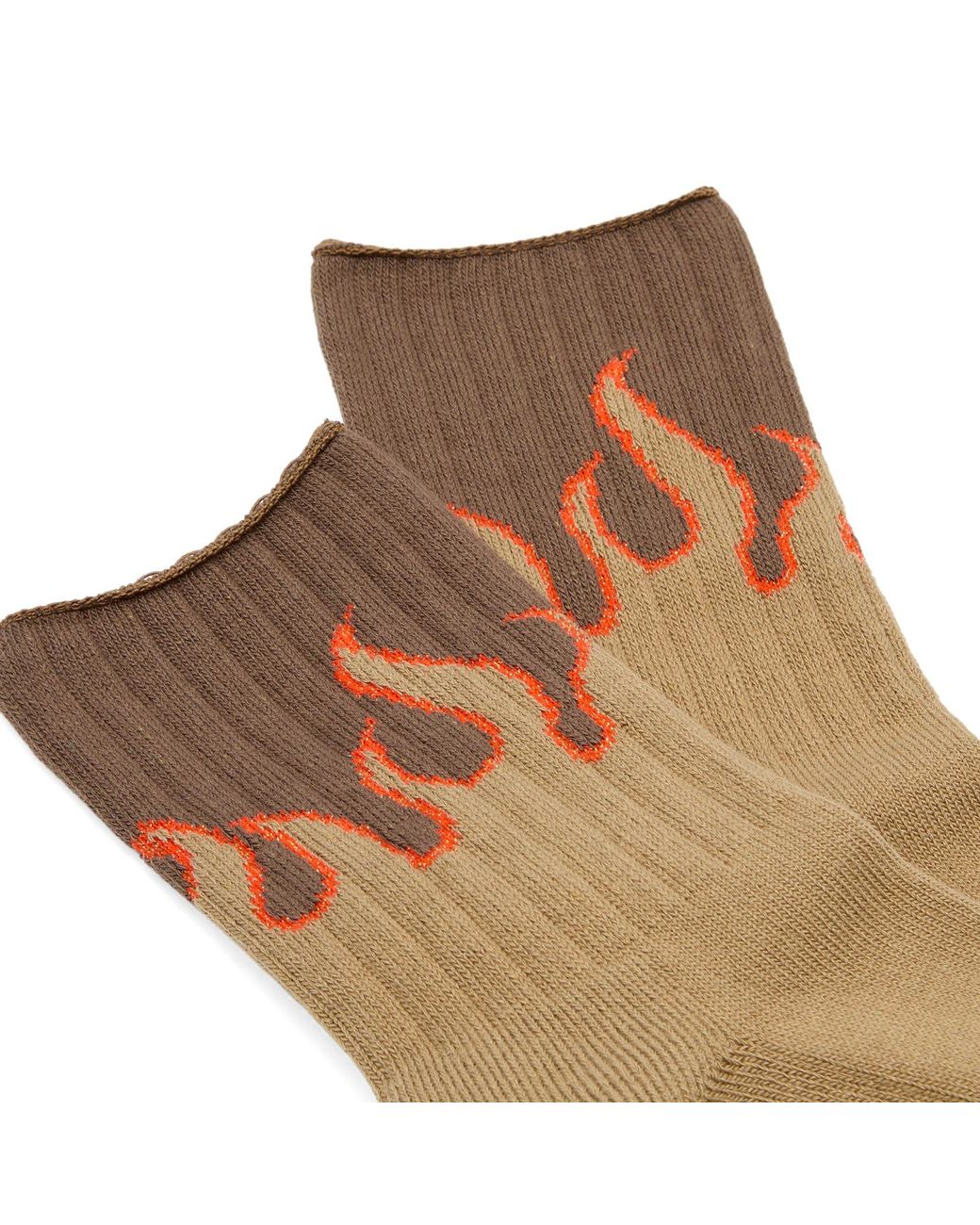 Rostersox Brown Fire Socks