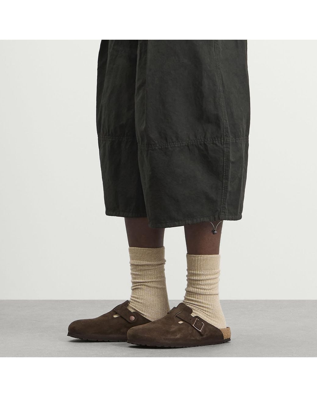 Birkenstock Brown Boston Sfb Clog for men