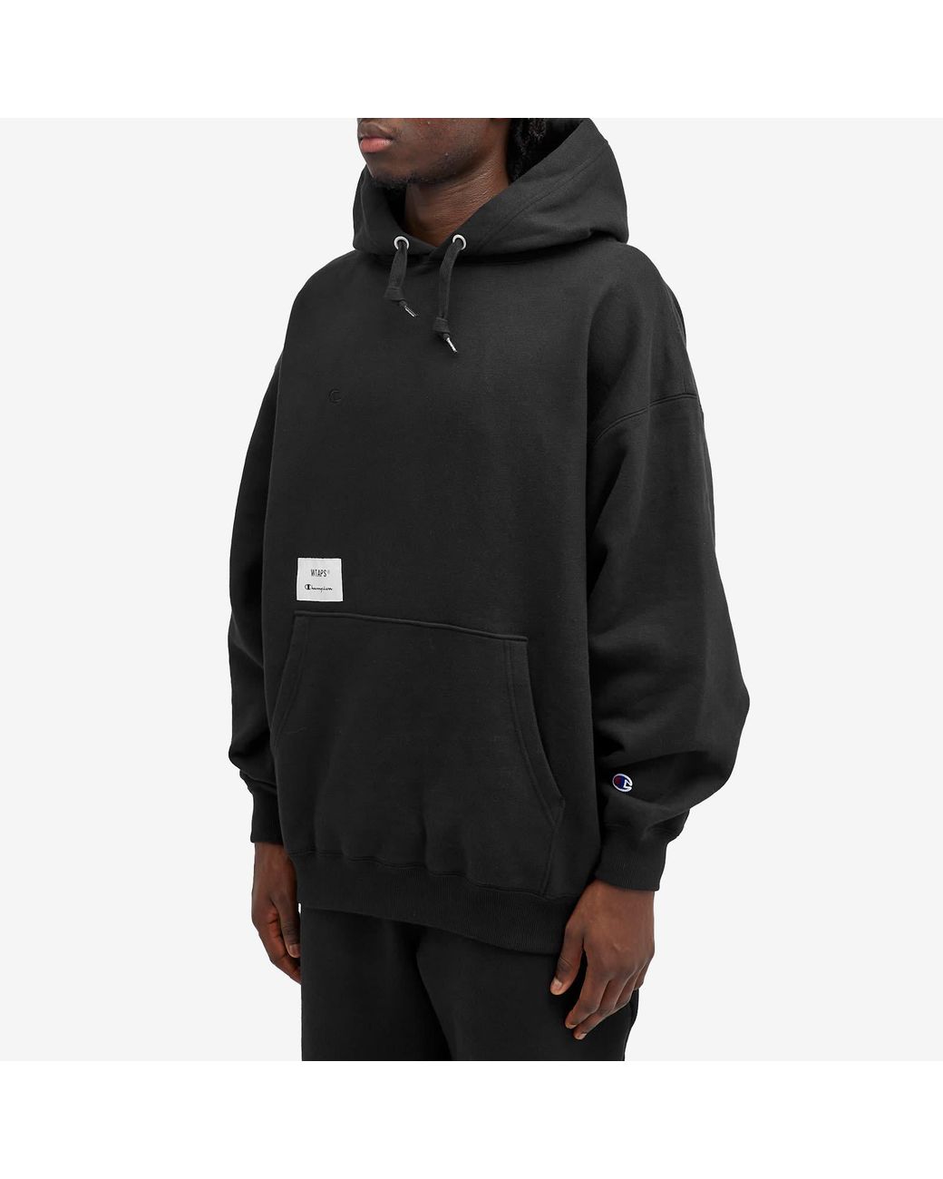 Champion X Wtaps Hoodie in Black for Men | Lyst