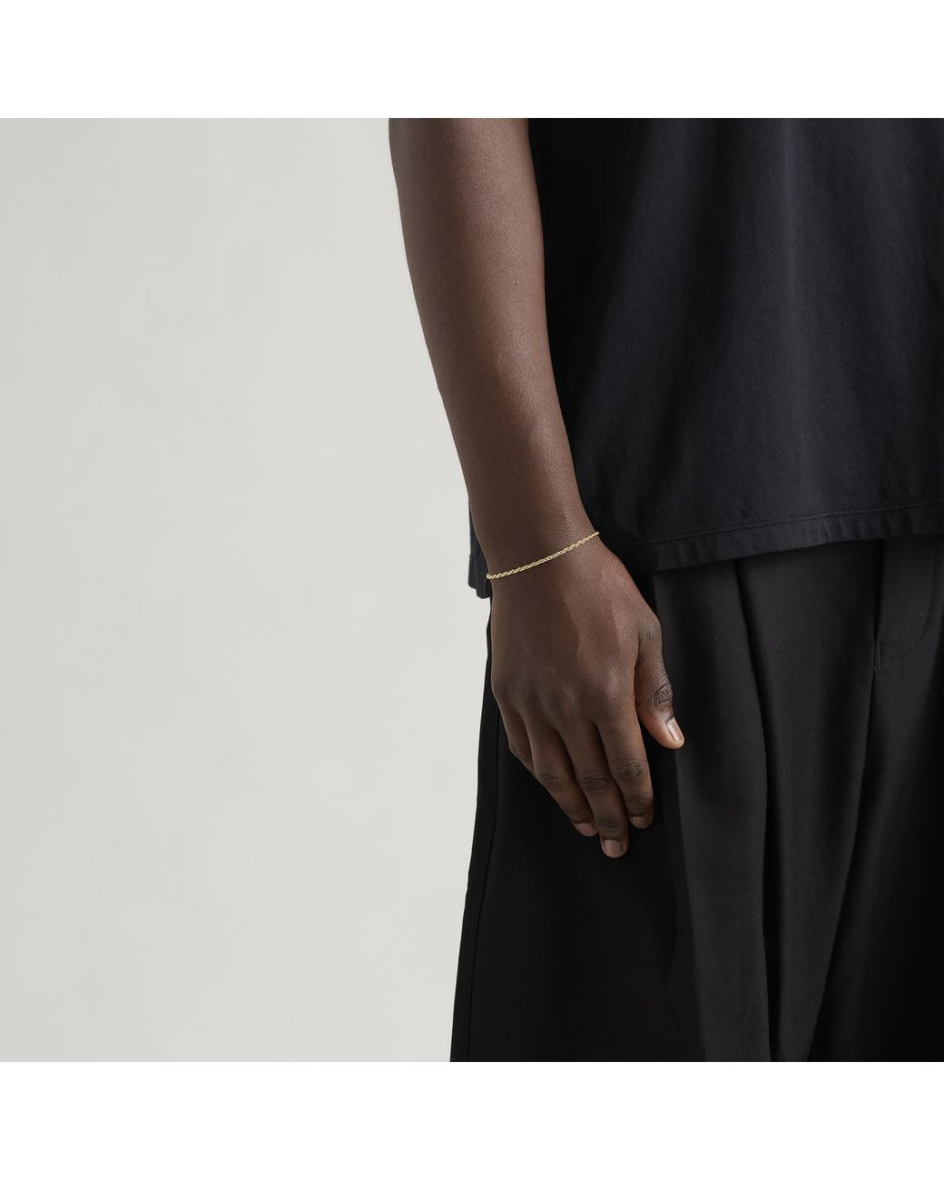 Common Lines Metallic Mini Marina Bracelet for men