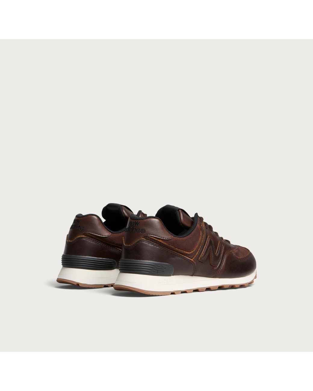New Balance Brown 574 Sneaker