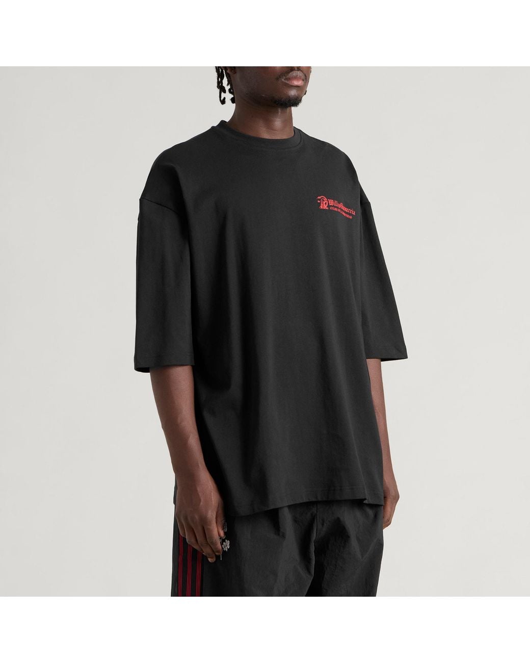 Adidas Black X Willy Chavarria Atelier T-Shirt for men