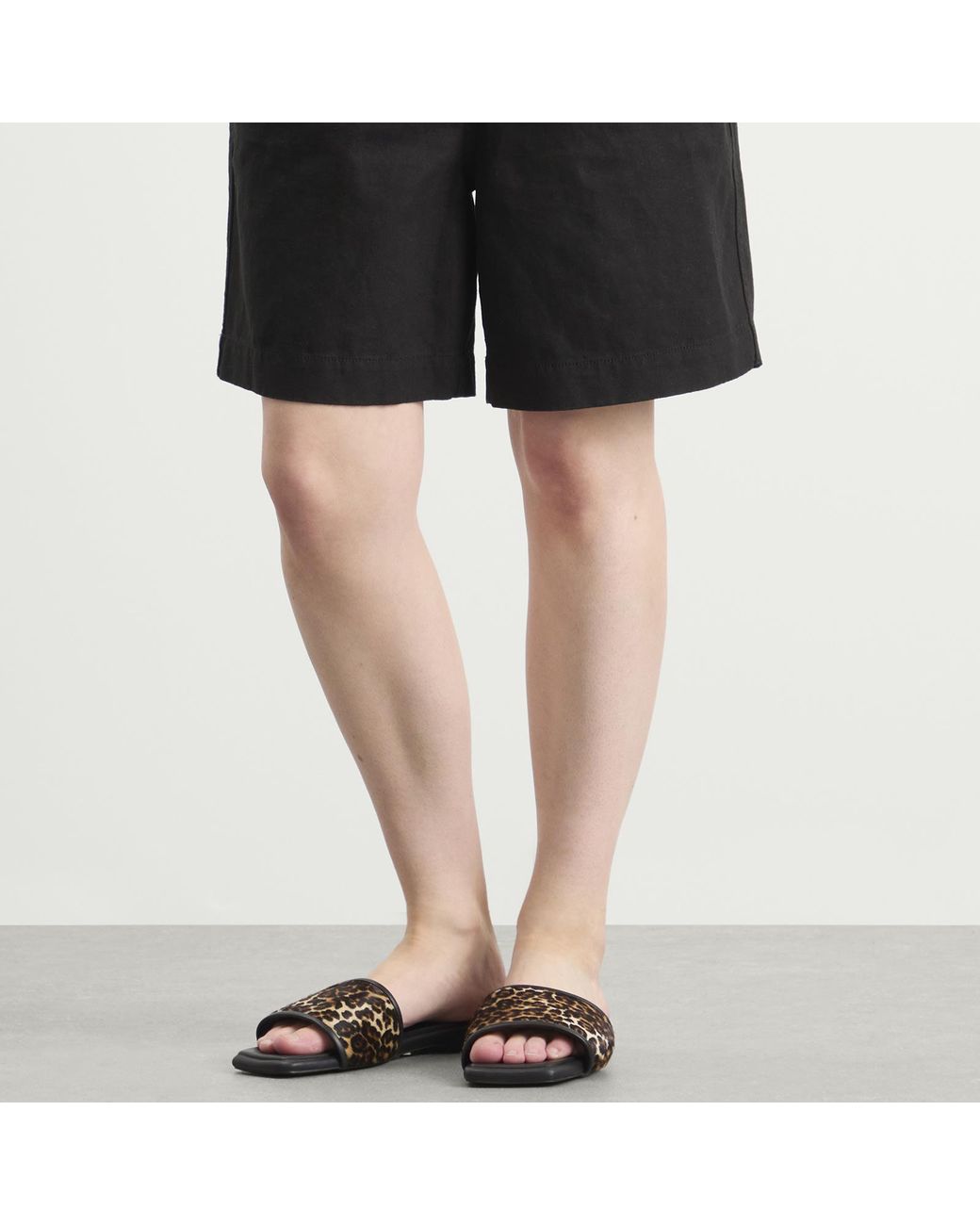 Anine Bing Brown Ria Slides