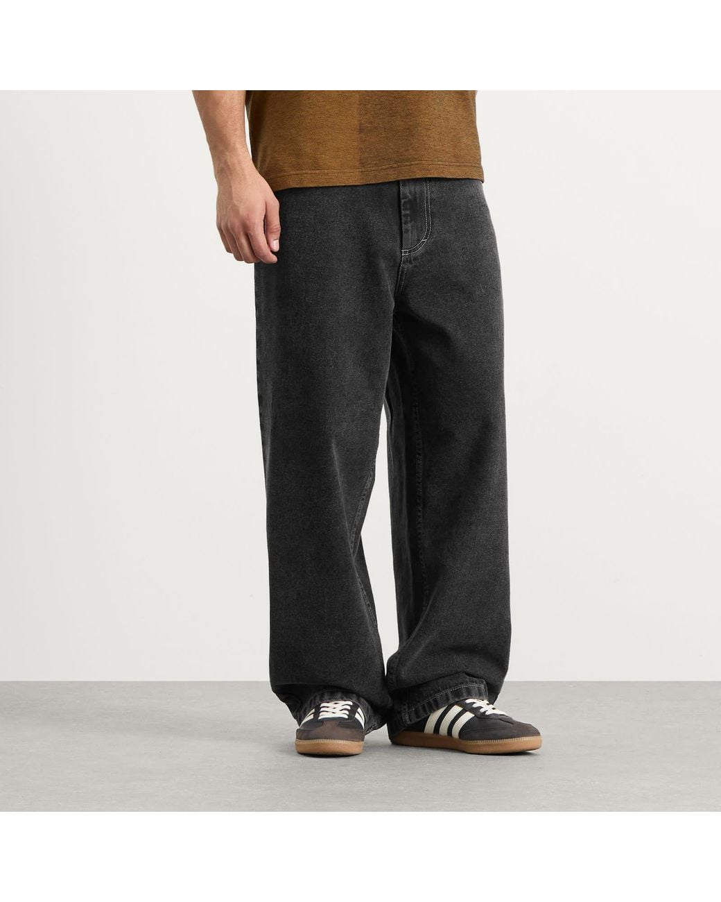 POLAR SKATE Gray Big Boy Jeans for men