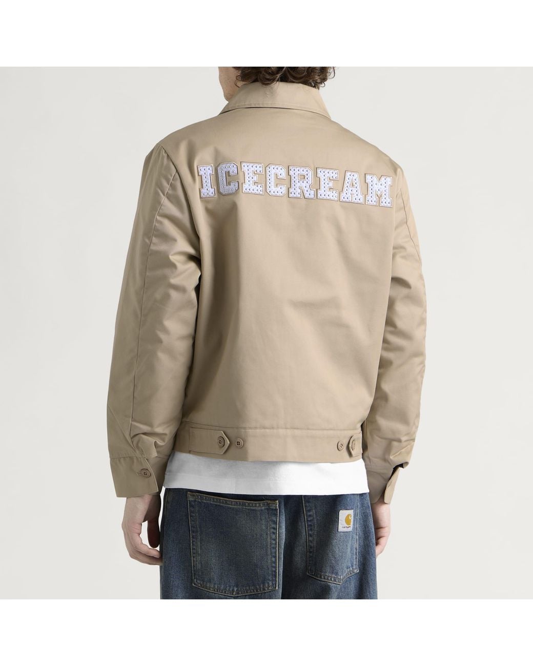 ICECREAM Natural Cone Embellished Work Jacket for men