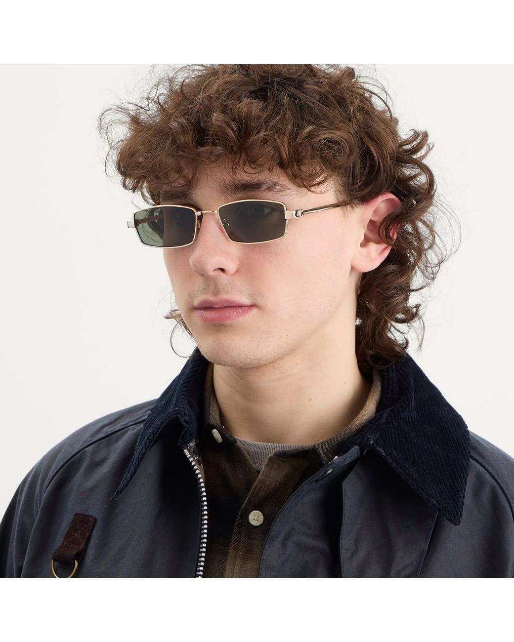Le Specs Green Bizarro Sunglasses