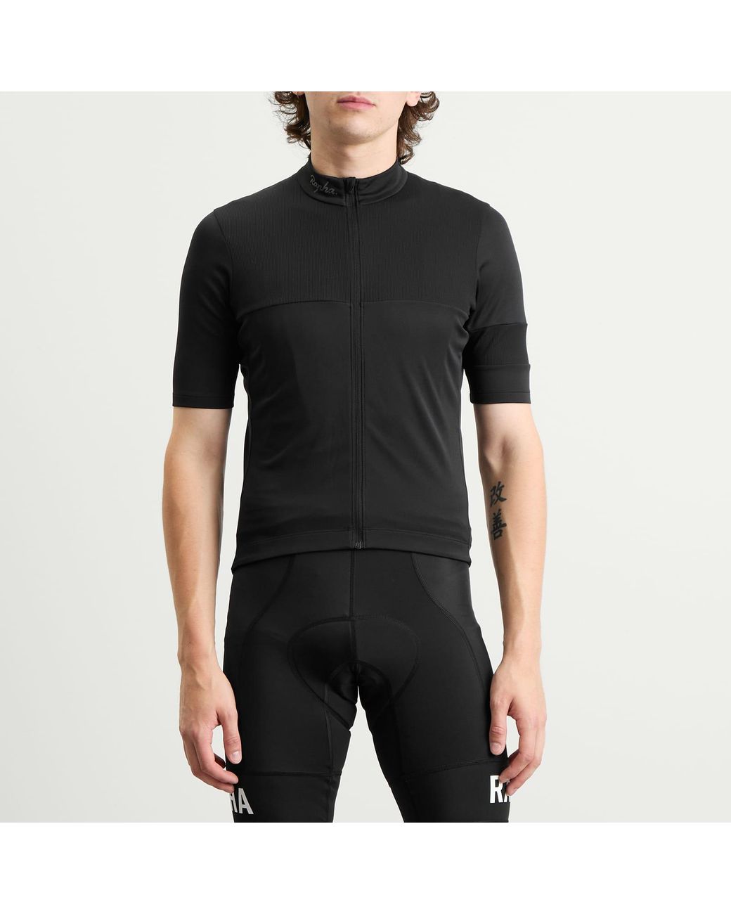 Rapha Black Brevet Element Jersey T-Shirt for men