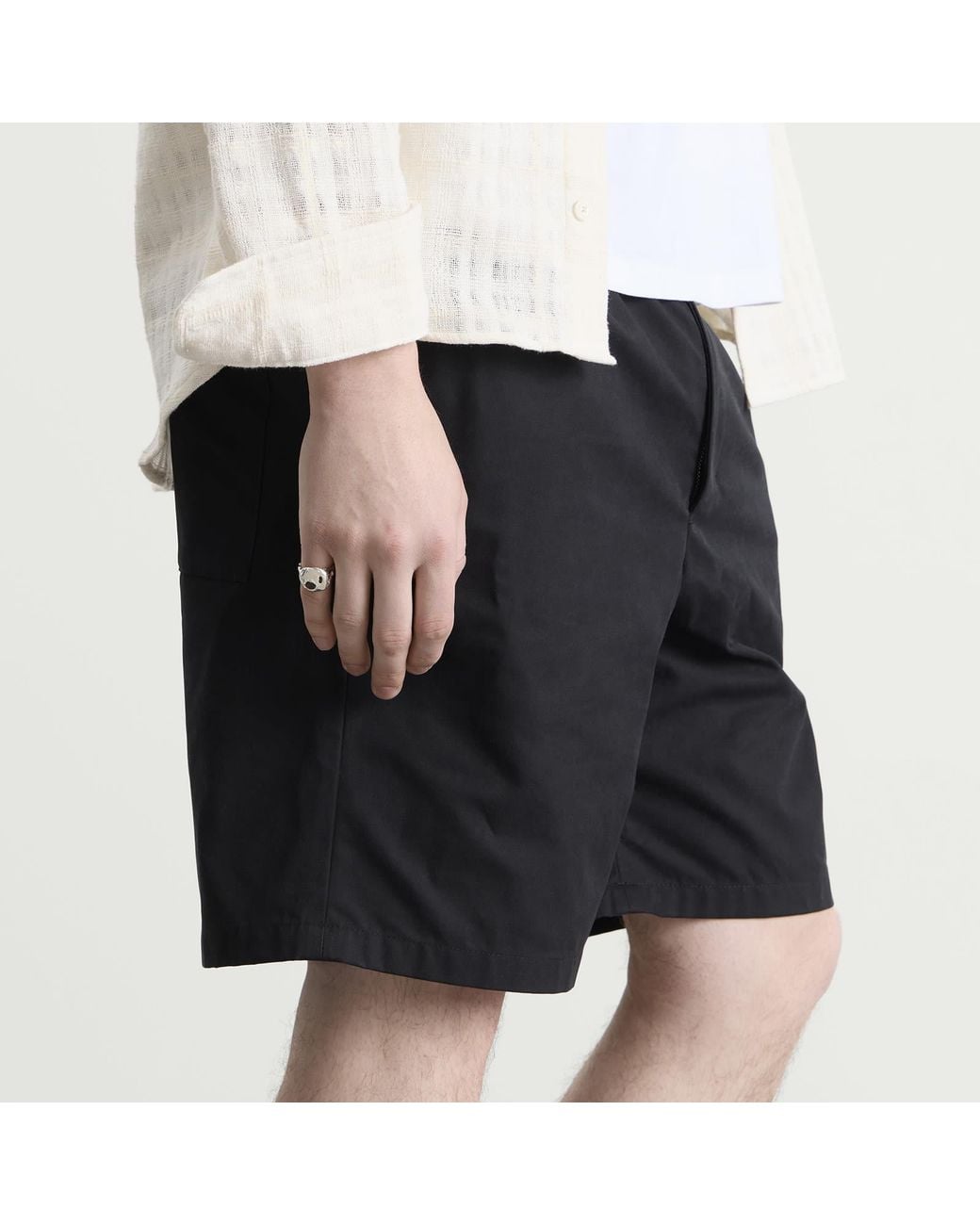 SIMUERO Metallic Coco Ring