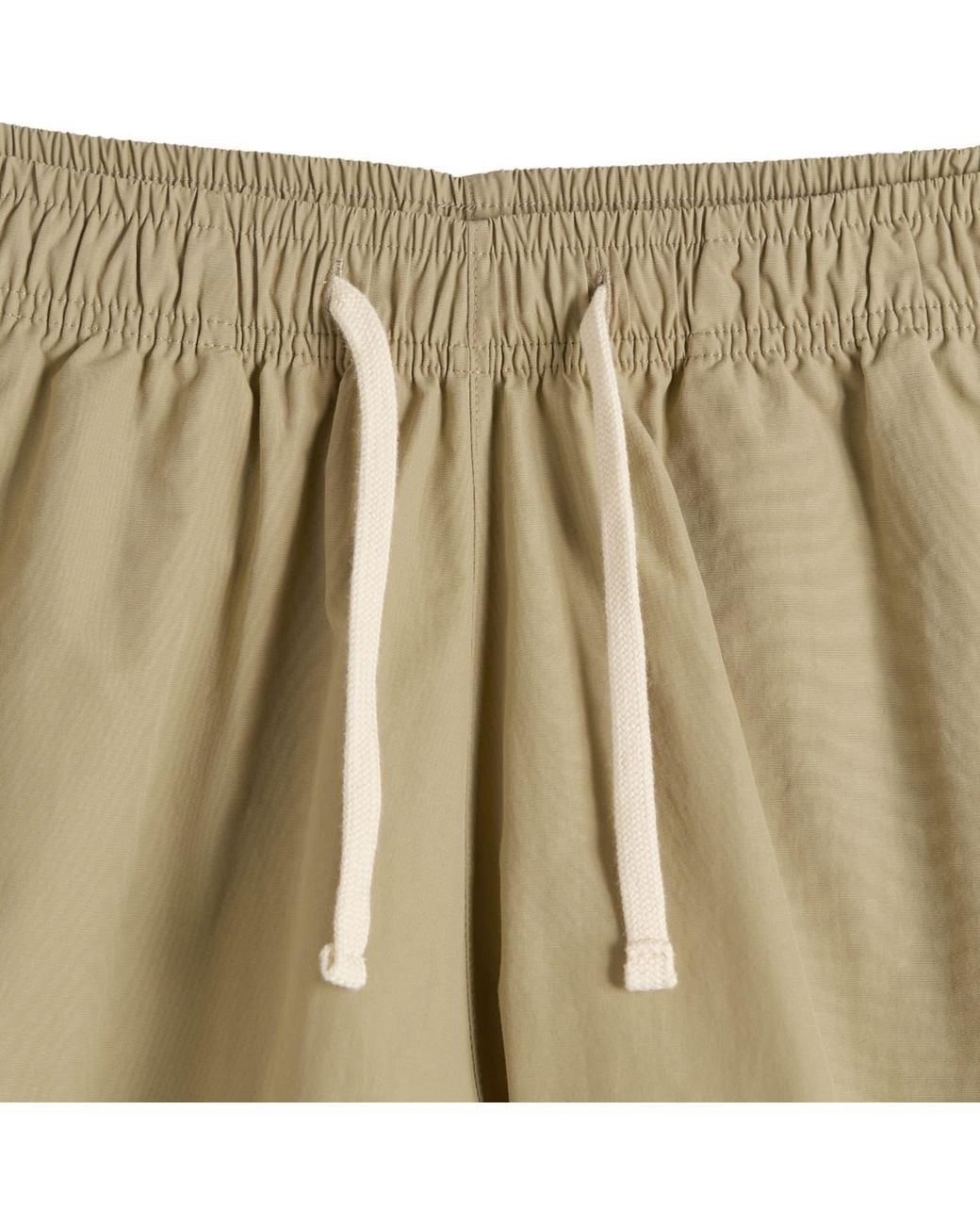 END. Natural Flight Drawstring Shorts