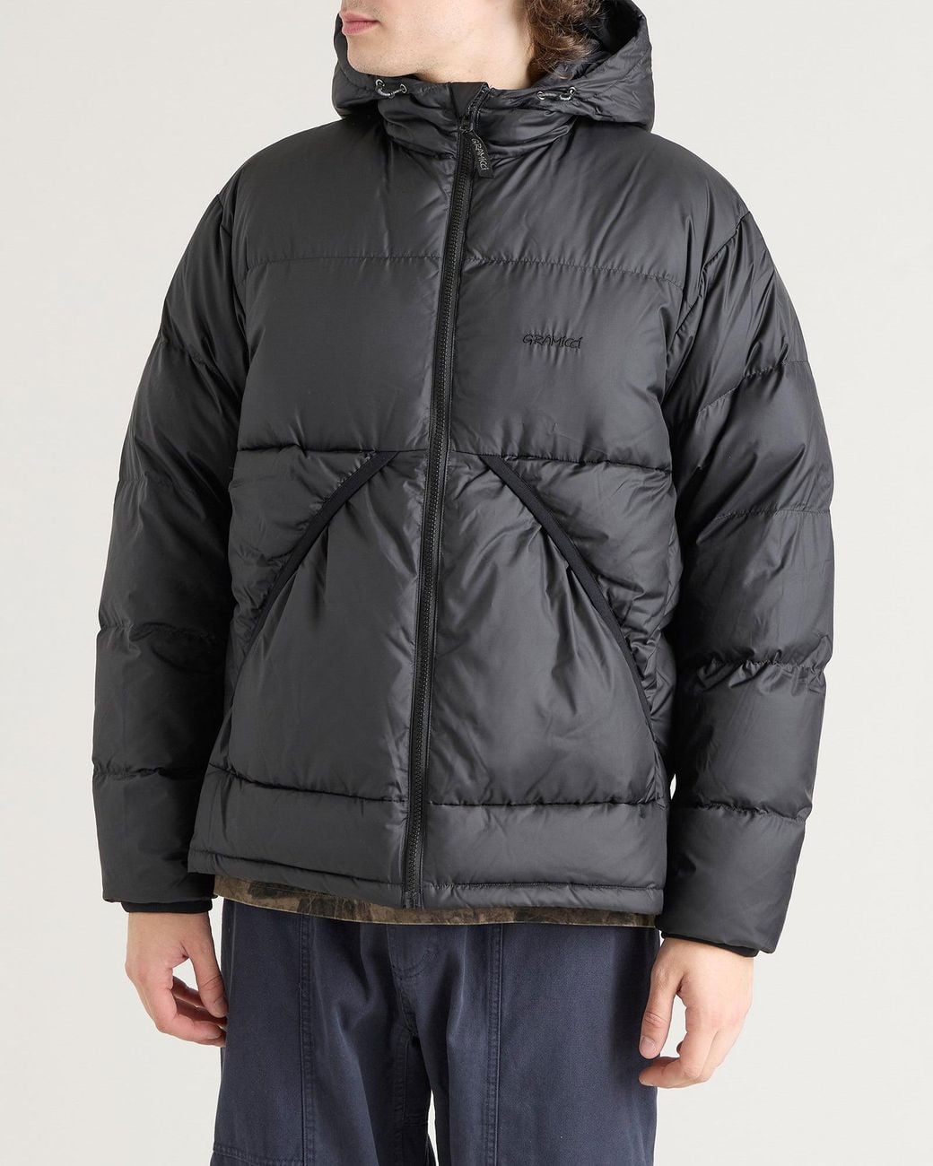 Gramicci Black Coldfront Down Jacket for men