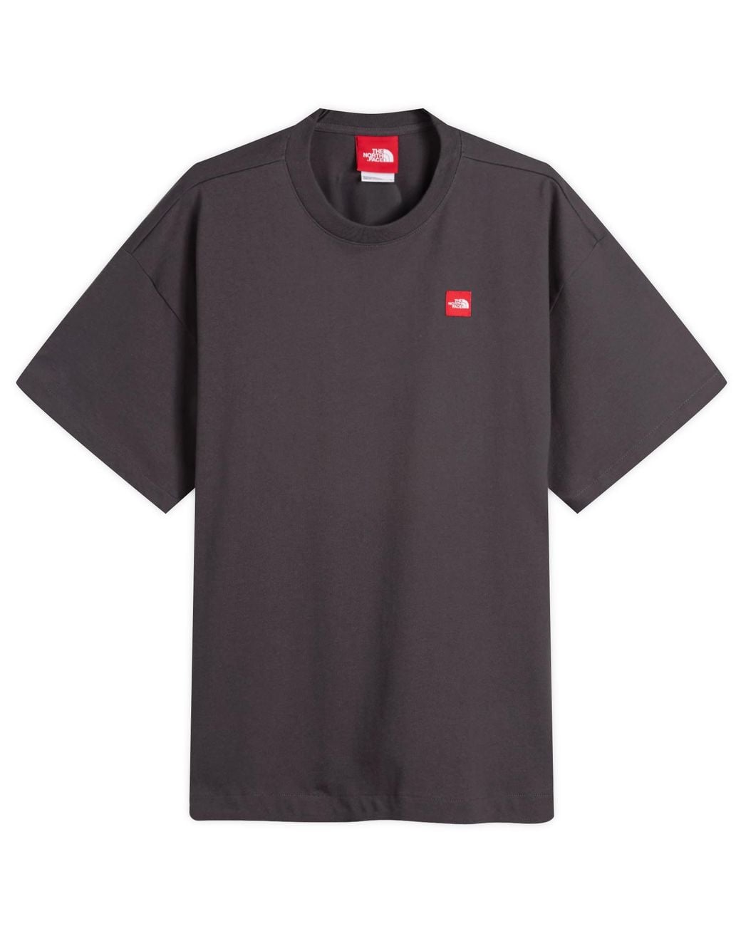 The North Face Gray Redbox T-Shirt for men
