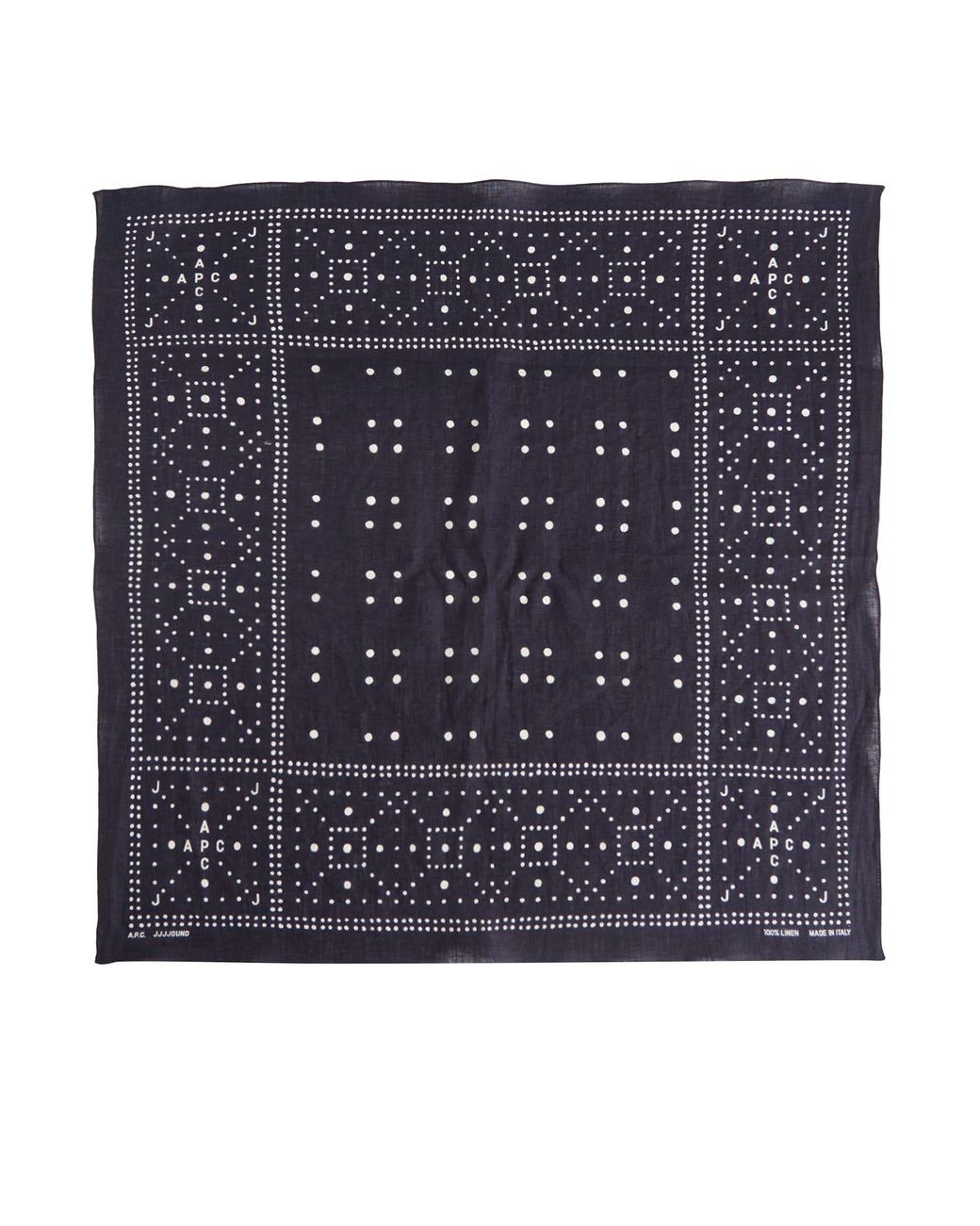 A.P.C. アーペーセー JJJJound ジョウンド バンダナ A.P.C. X Jjjjound Linen Bandana in Blue for Men | Lyst