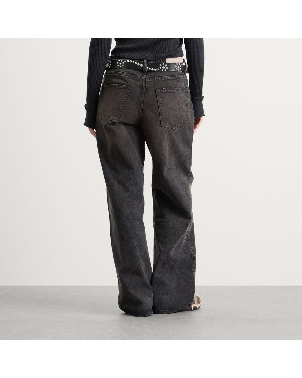 Our Legacy Gray Full Cut Jeans