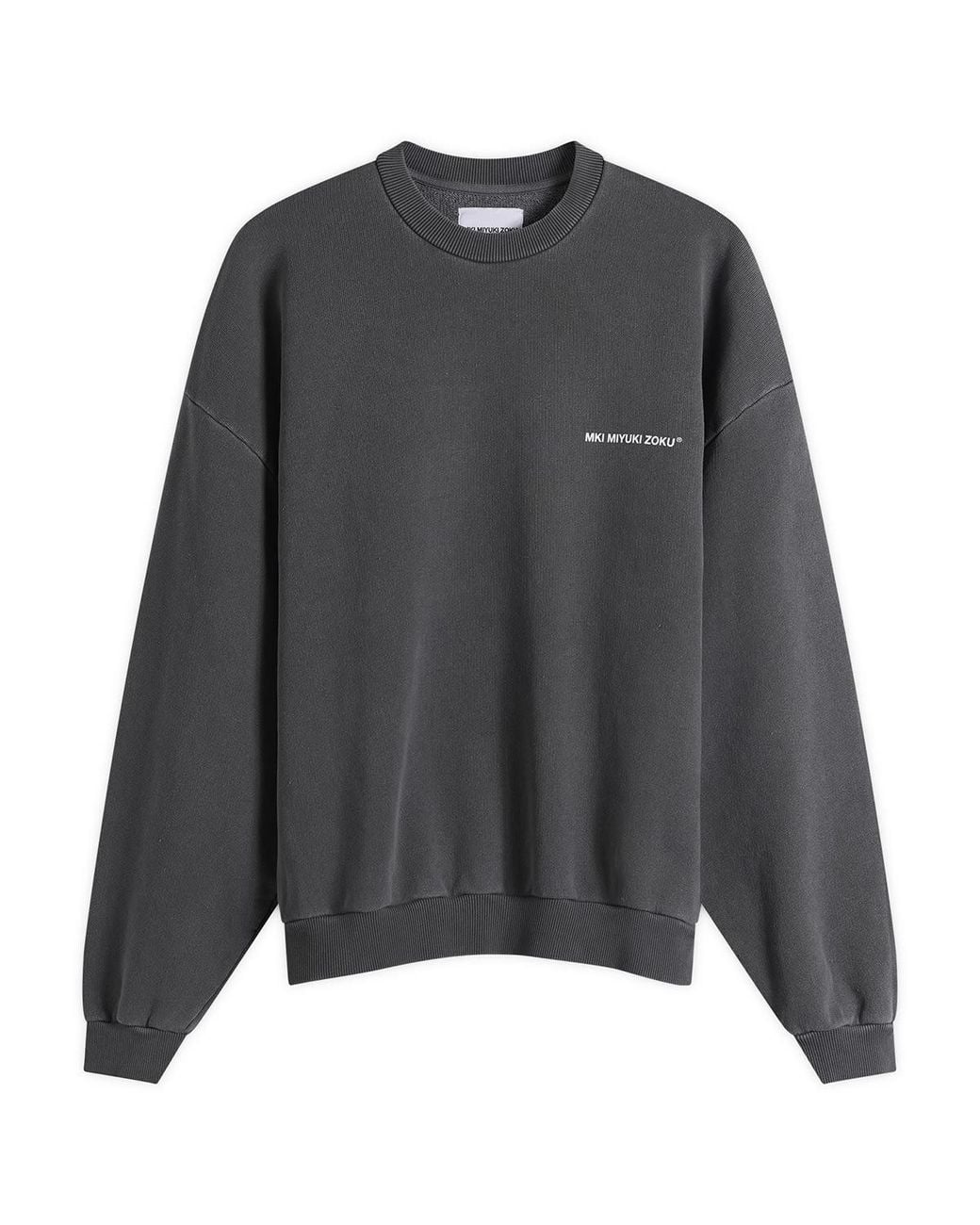 MKI Miyuki-Zoku Gray Uniform Crewneck for men