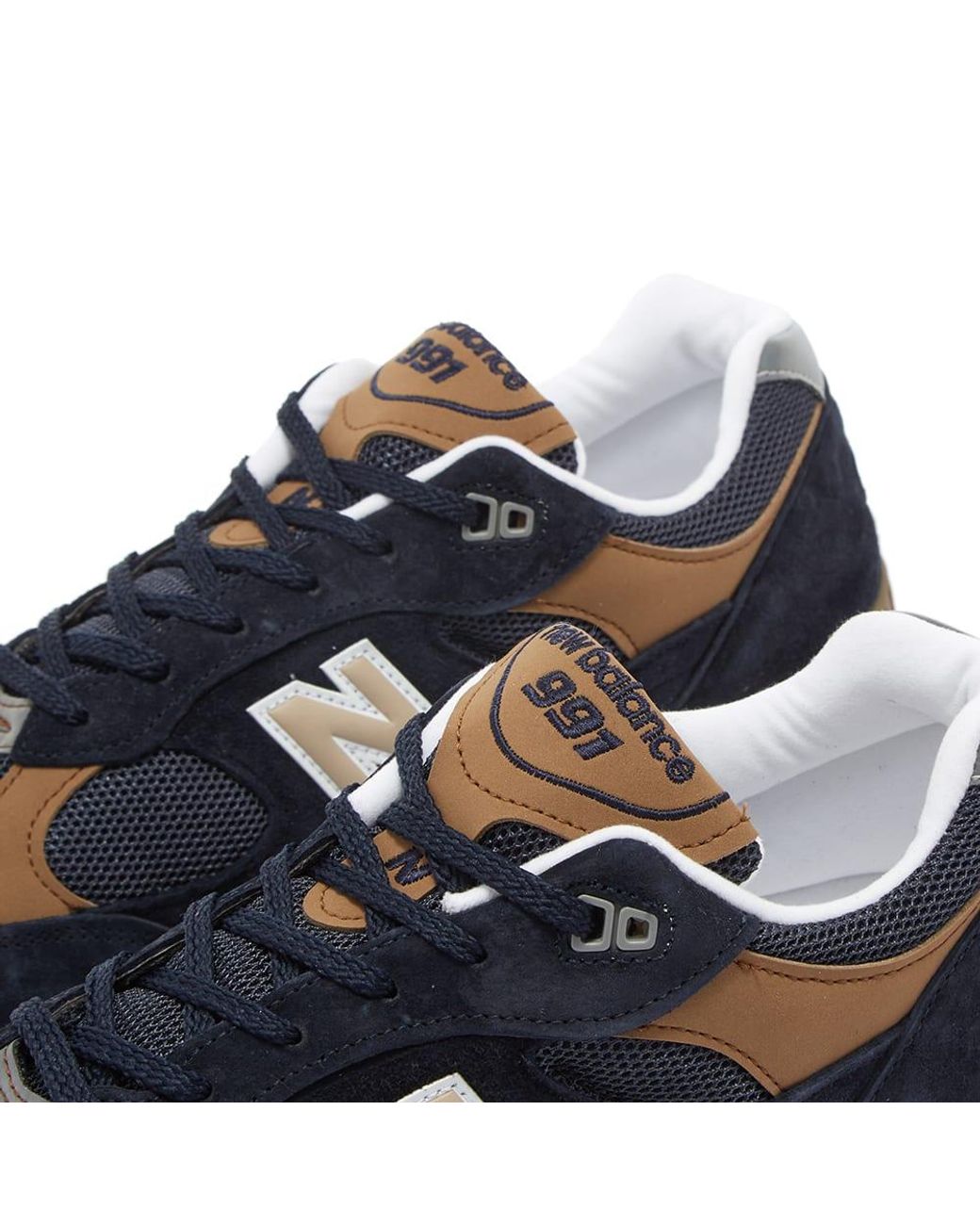M991 DNB - Dark Navy/Brown | New Balance | Peggs \u0026 son.