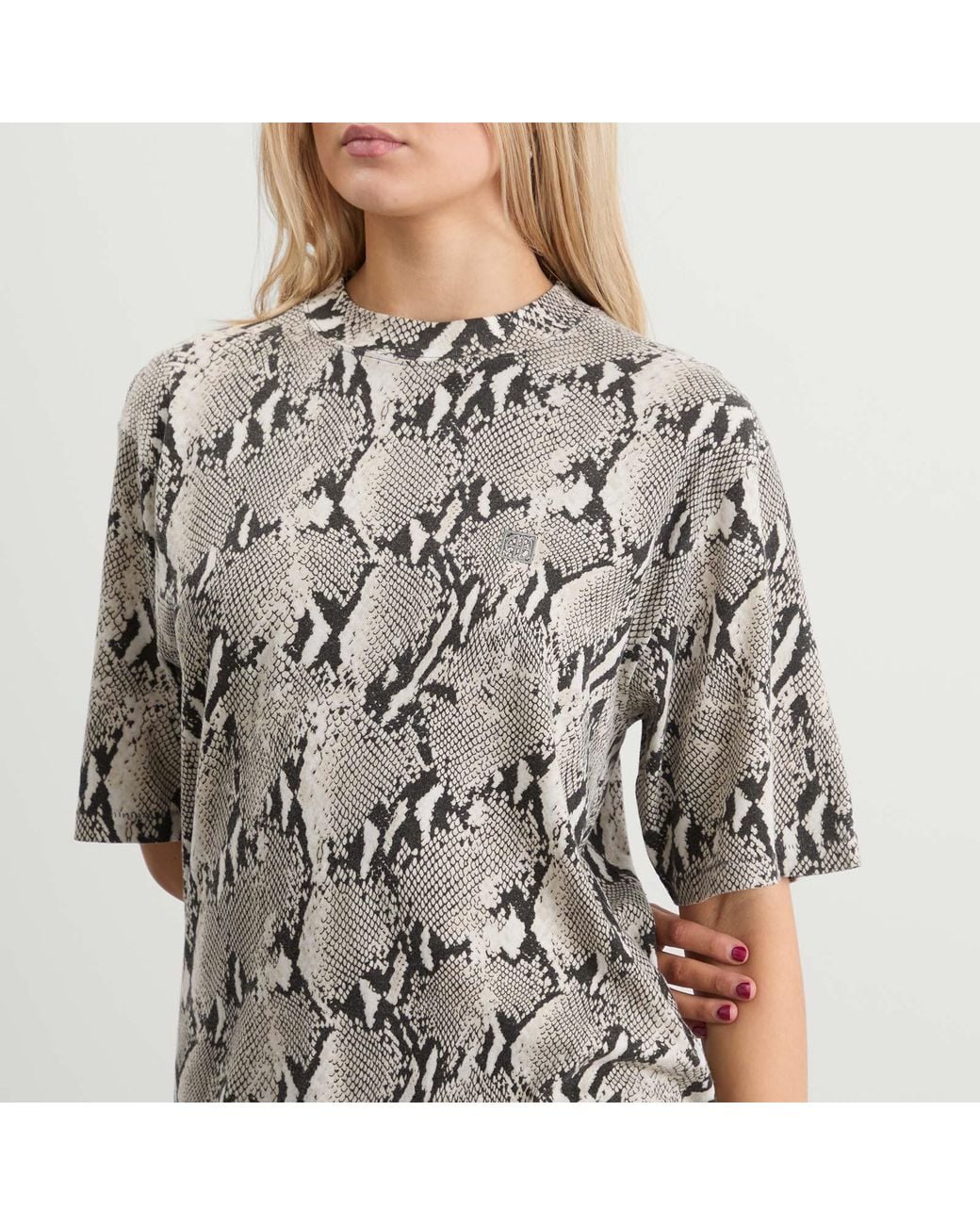 Anine Bing Gray Avi T-Shirt