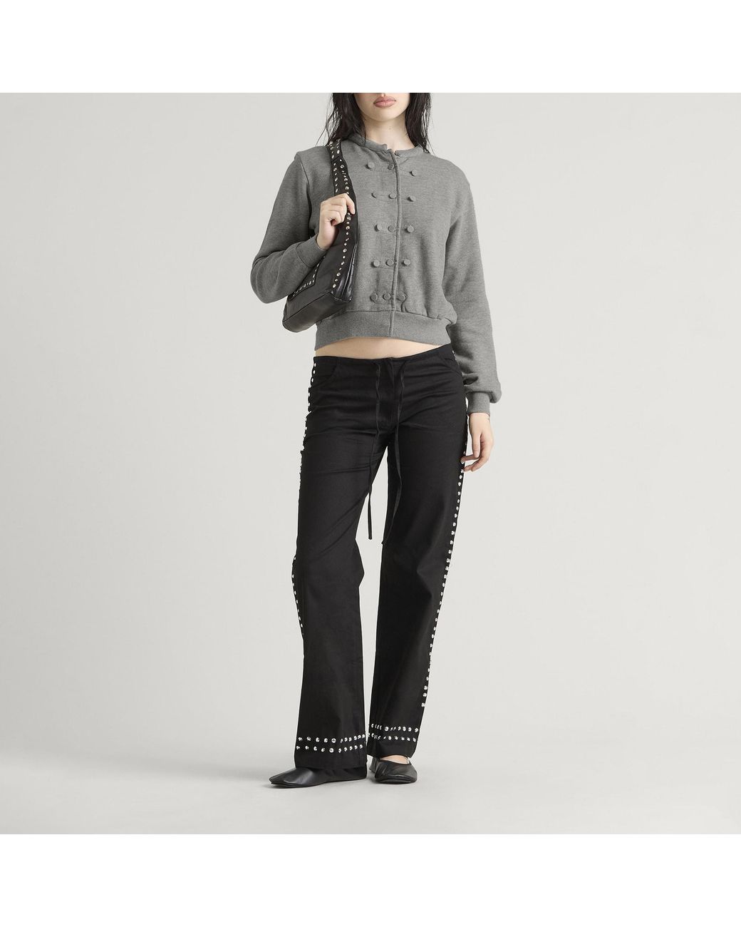 GIMAGUAS Gray Nube Sweatshirt