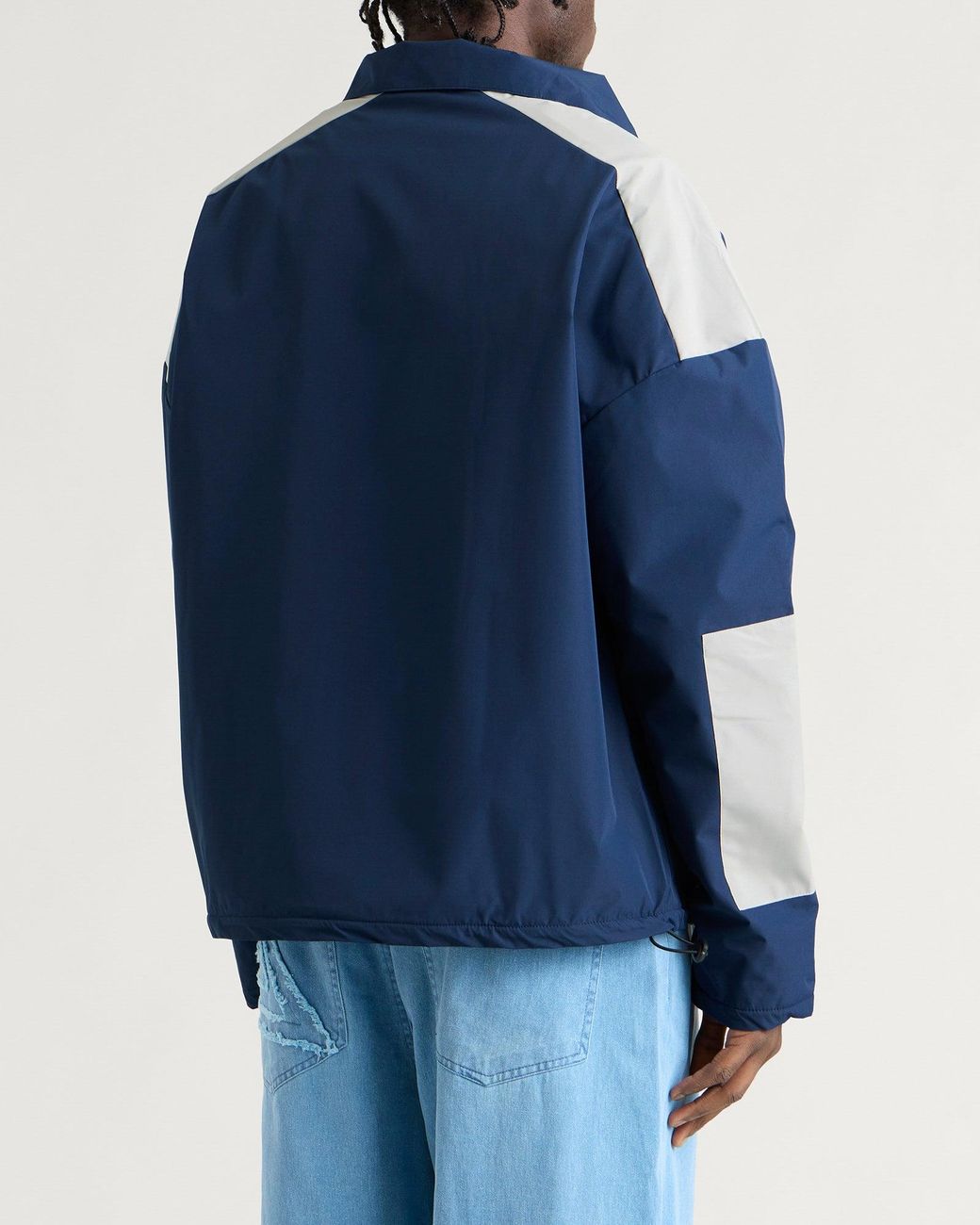 Umbro Blue Panelled Boxy Jacket for men