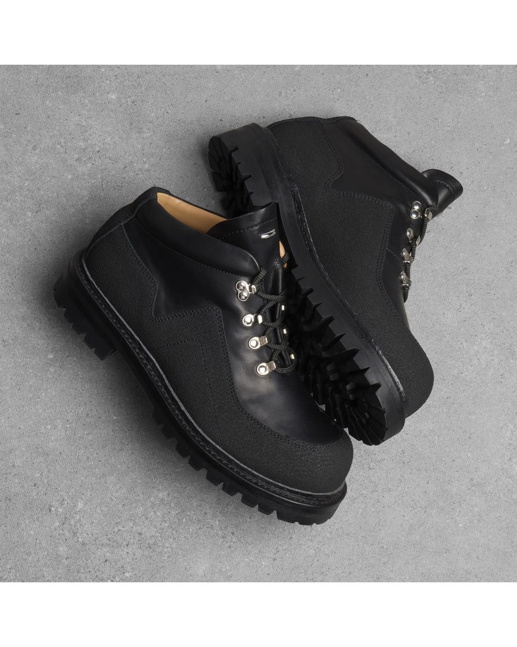 Our Legacy Black Tensile Cattle Hide Quest Boot for men